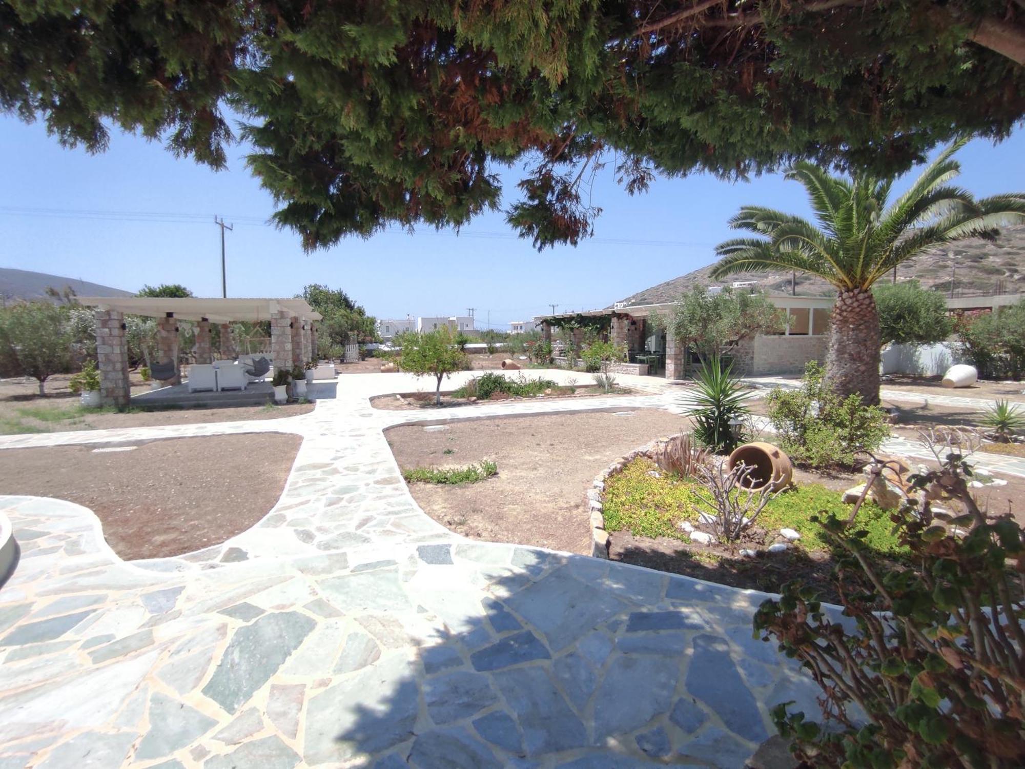 Villa Le Grand Bleu Katápola Exterior foto