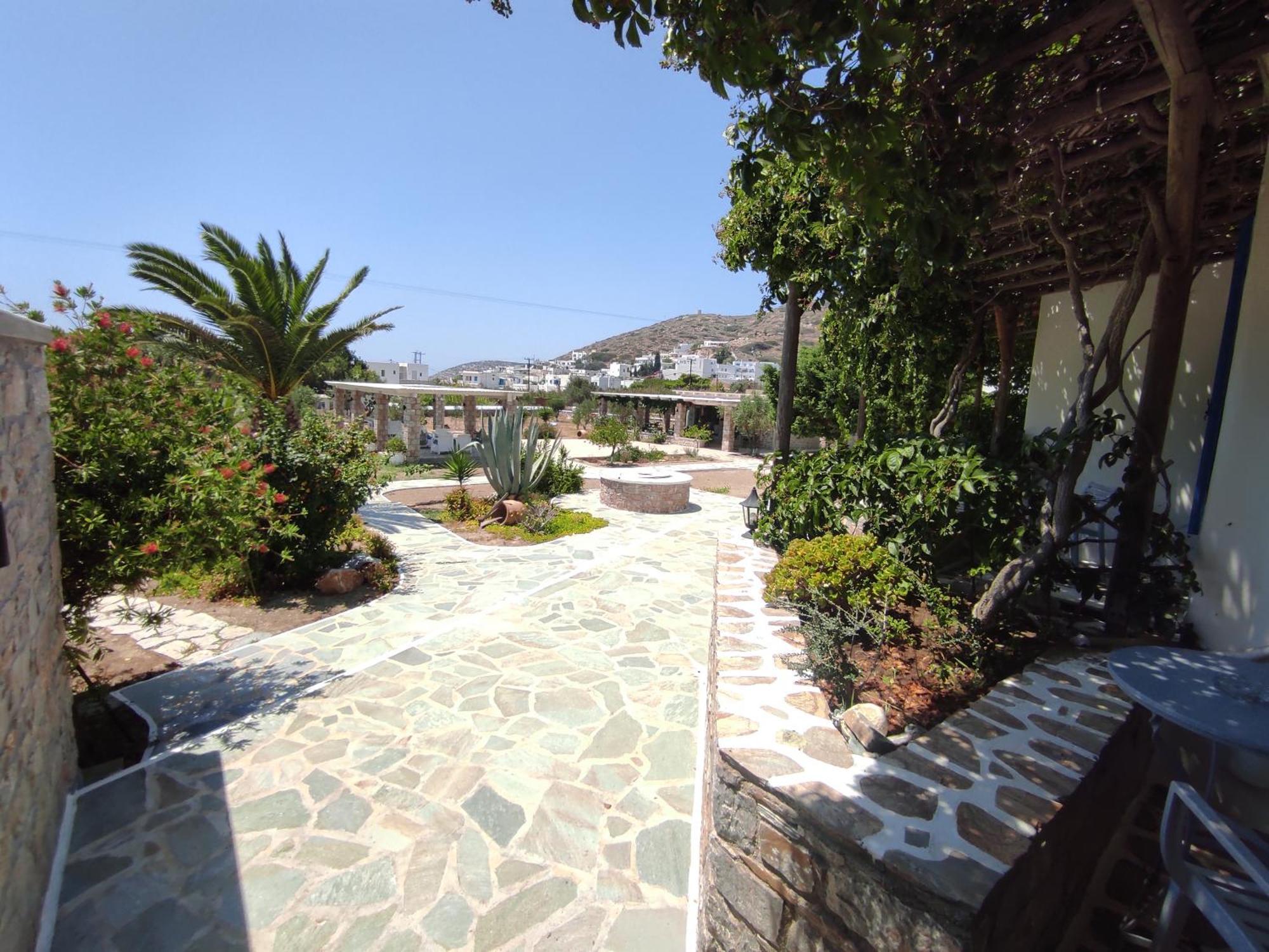 Villa Le Grand Bleu Katápola Exterior foto