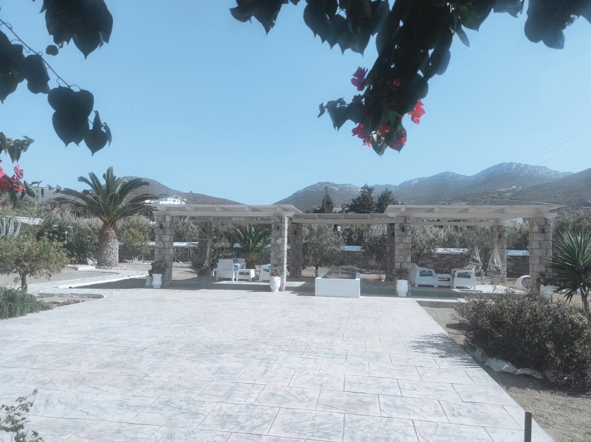 Villa Le Grand Bleu Katápola Exterior foto