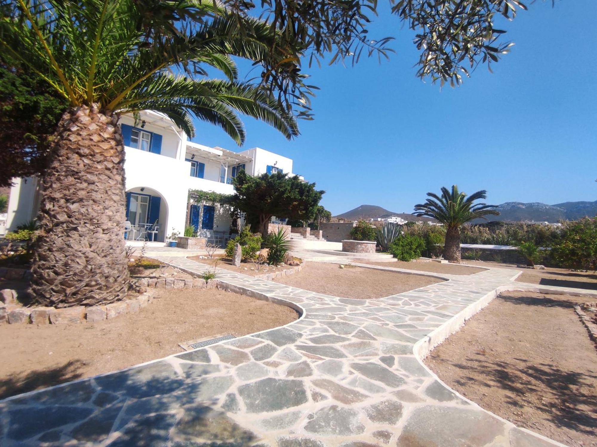 Villa Le Grand Bleu Katápola Exterior foto