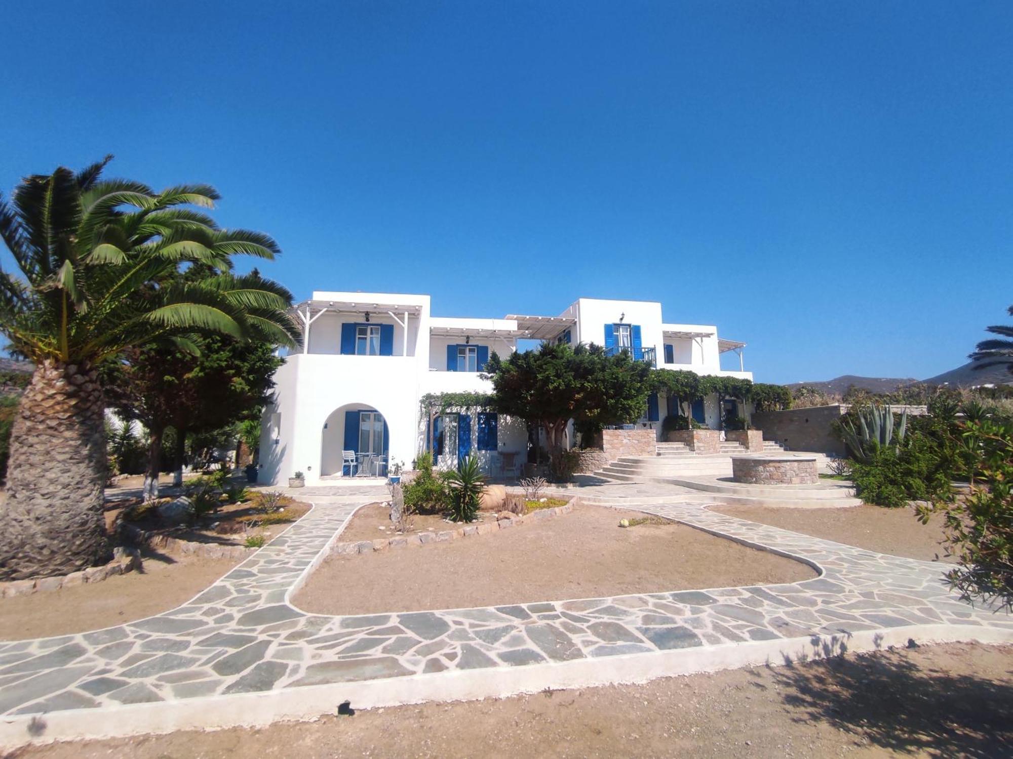 Villa Le Grand Bleu Katápola Exterior foto
