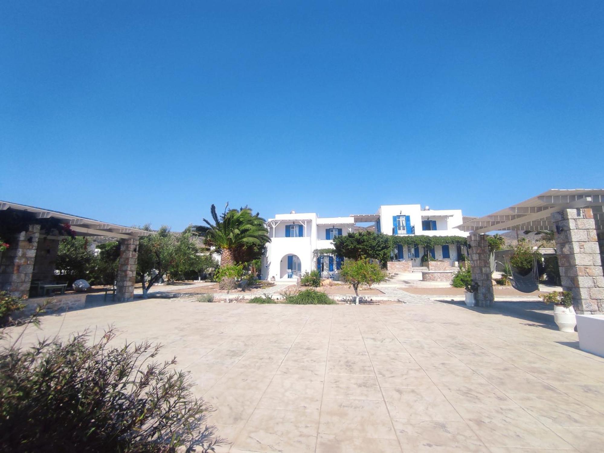 Villa Le Grand Bleu Katápola Exterior foto